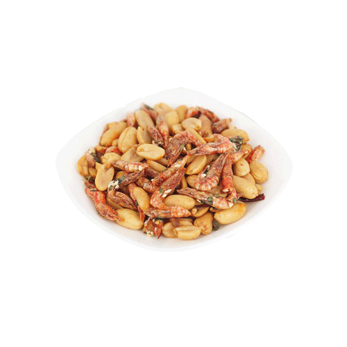 Spicy Peanuts with Dried Shrimps