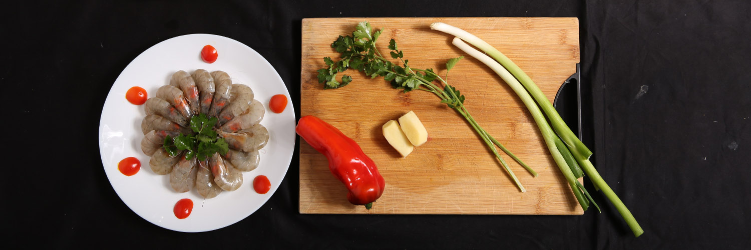 Chinese White Shrimp with Sweet and Sour Sauce