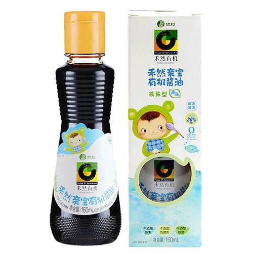 HONA LOVELY BABY Less Salt Organic Soy Sauce(Seasoned)