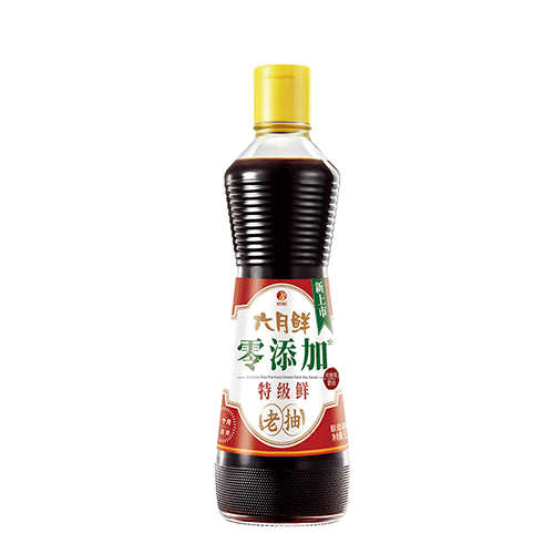 LIU YUE XIAN Additive-Free Premium Umami Dark Soy Sauce