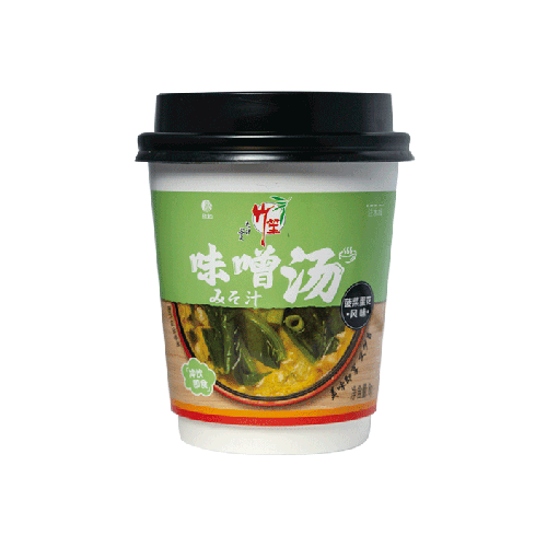 ZHU SHENG Instant Miso Soup (Spinach Egg Drop Flavor)