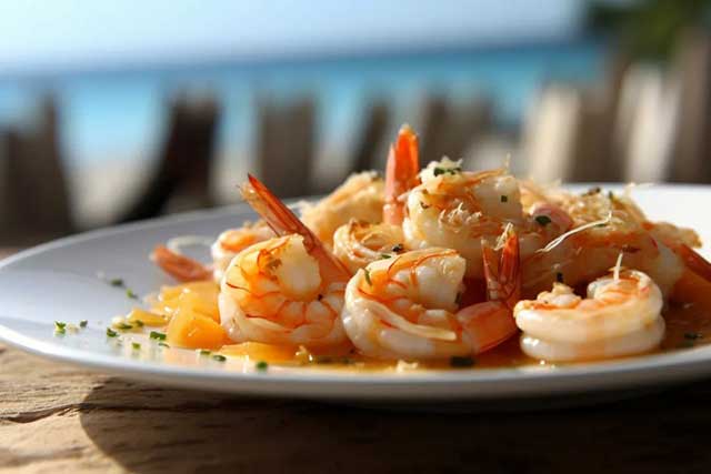 (Increase the taste of seafood further by using oyster sauce)